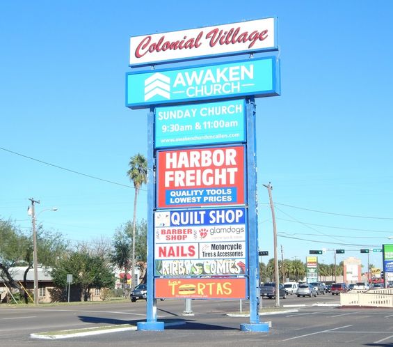 Colonial Village Shopping Center: Colonial Village Shopping Center 2700 N 10th St, McAllen, TX 78501